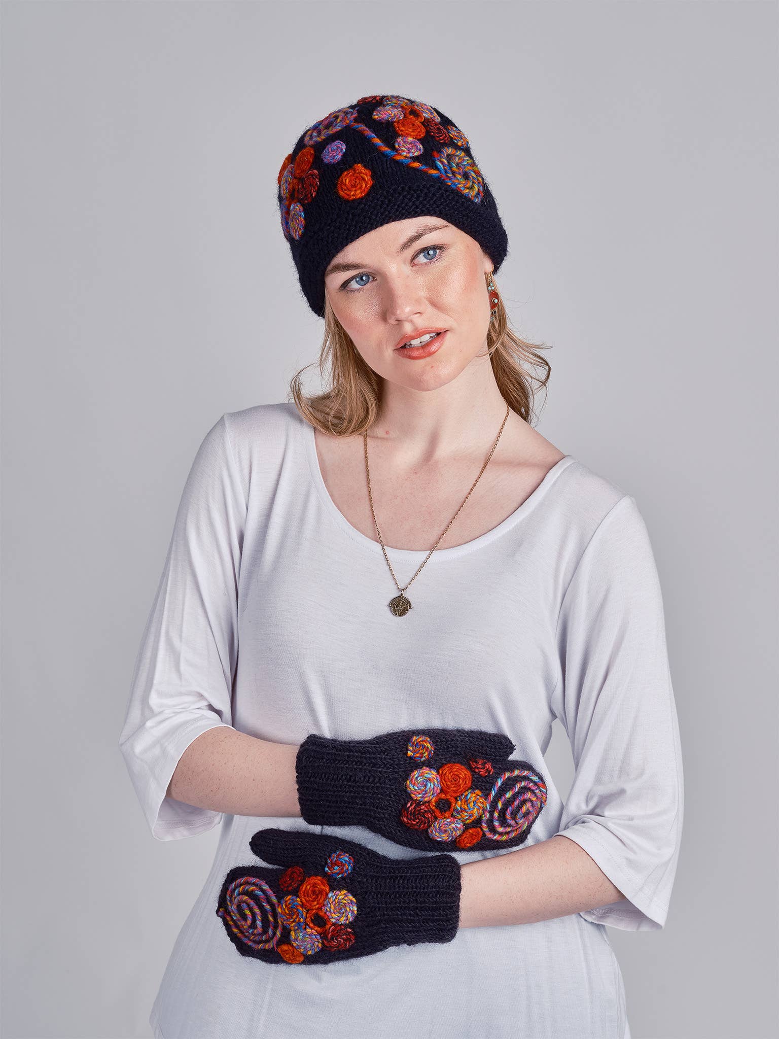 Windhorse Trading Inc - Wholesale Beanie - Women's - Abigail Wool Beanie Collection. 4