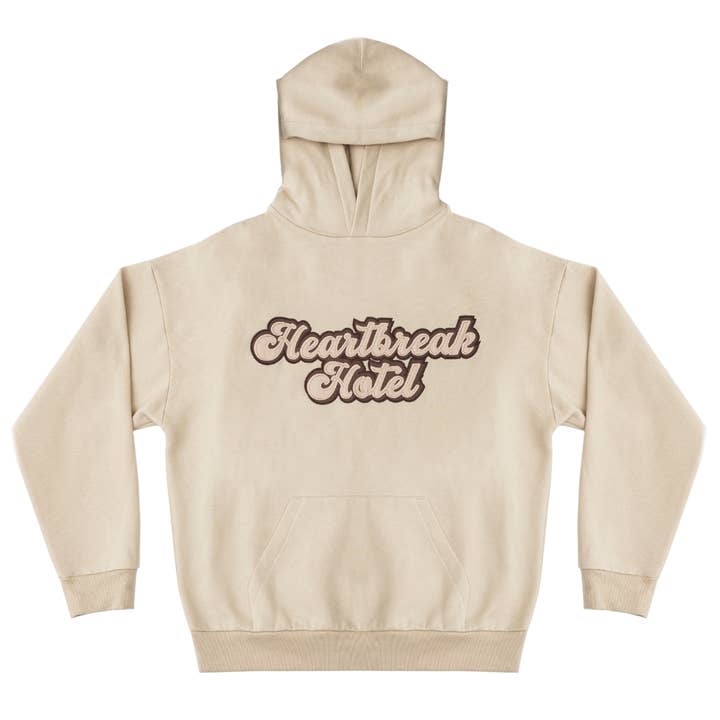 Retro Logo Broderet Hættetrøje for engroshandel hos Heartbreak Hotel