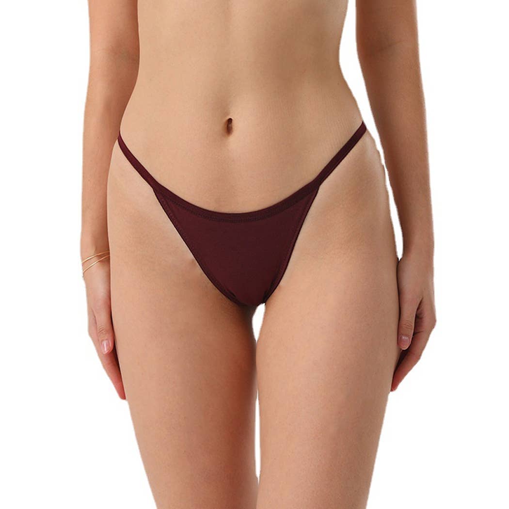 Curvy Fix - Wholesale Underwear - Women's - Combed Cotton High Leg Briefs11