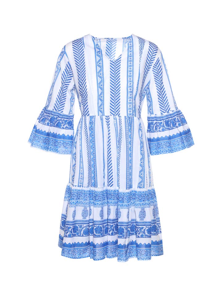 KikiSol - Wholesale Dress - Women's - Royal Blue Taos KikiSol Dress with Pockets