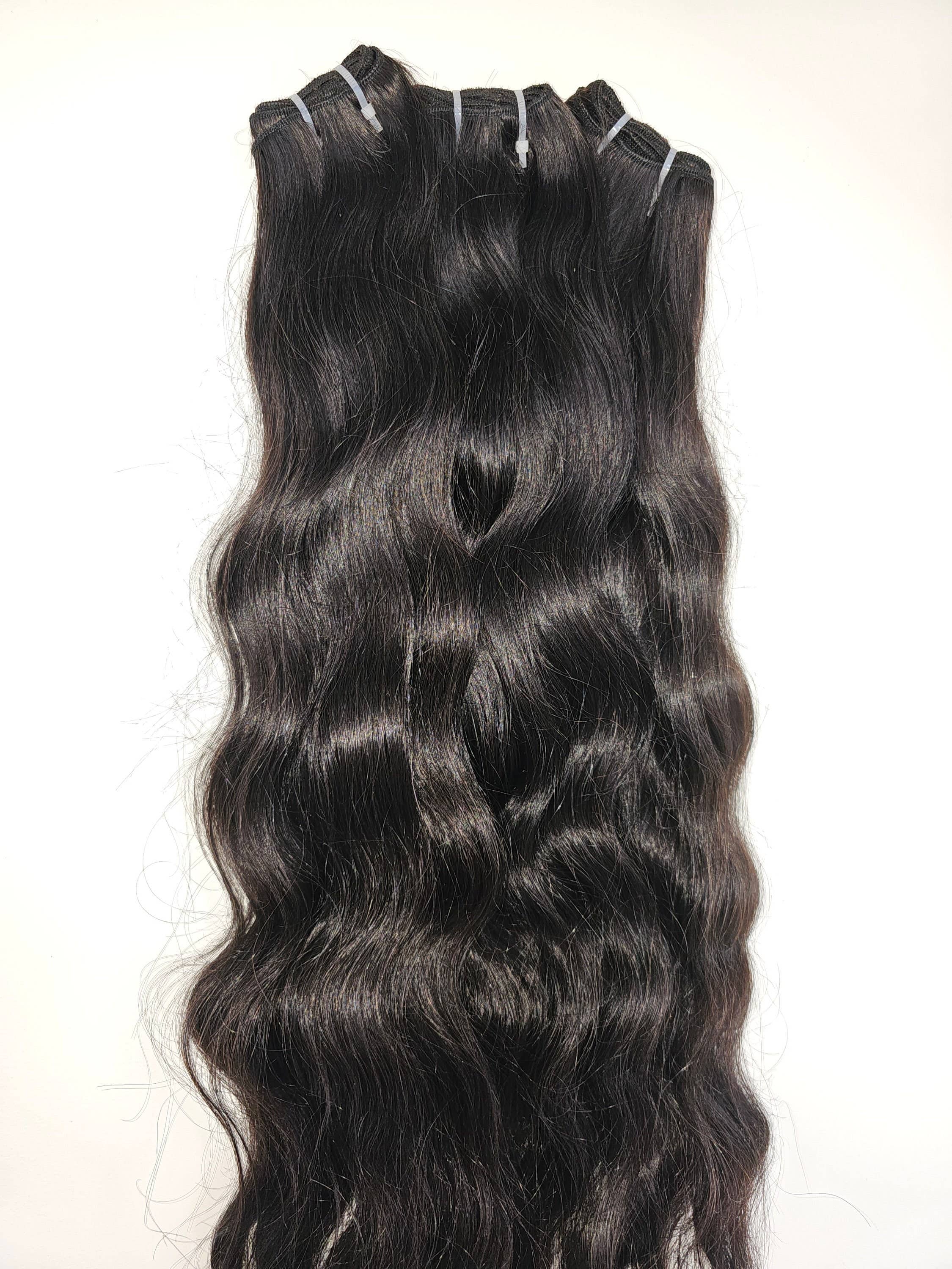 Gaurash Beauty Supply Inc. - Wholesale Hair Extensions - Virgin Indian Wavy Human Hair Bundles1
