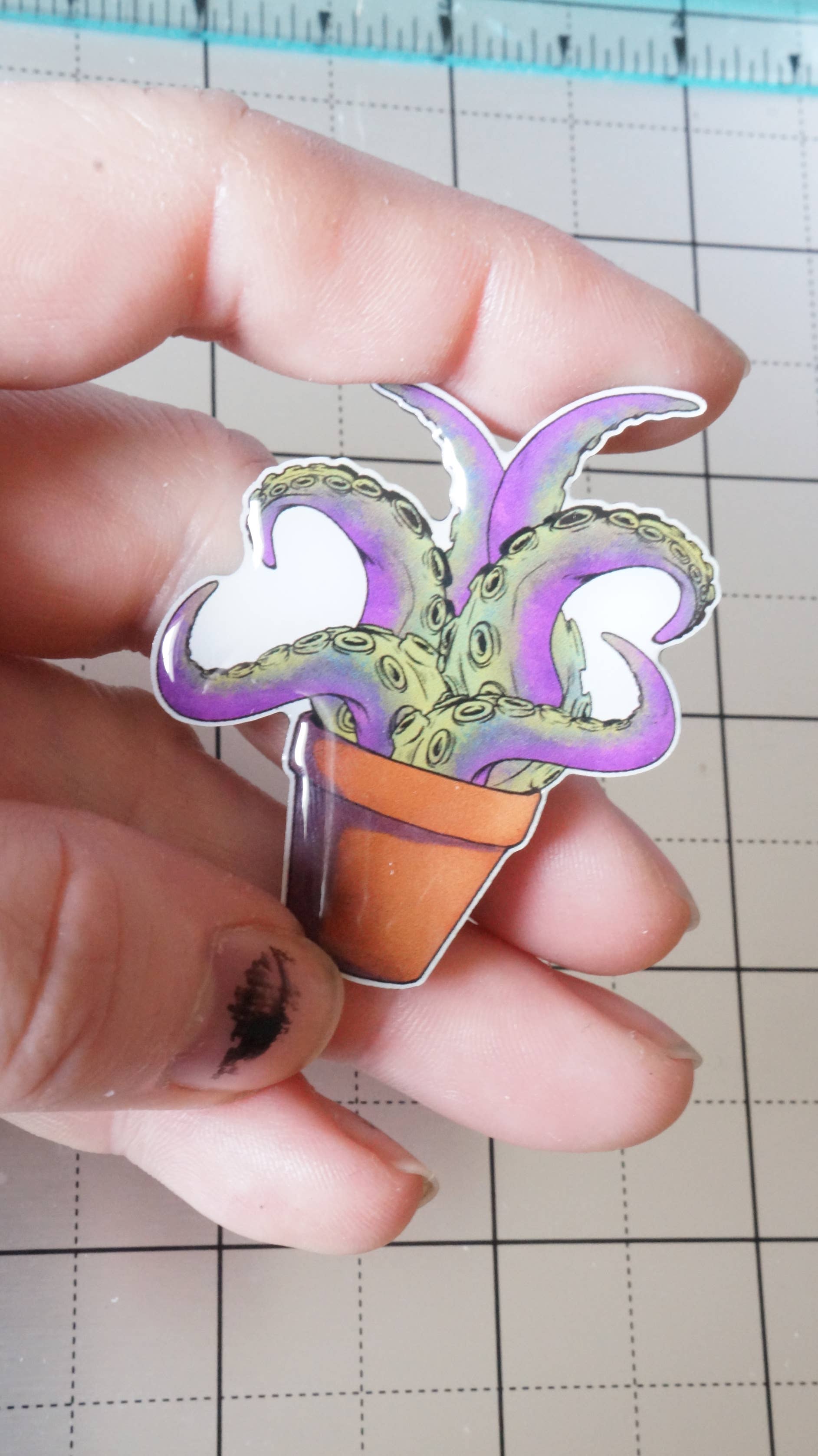 Goblin Grimm Gifts - Wholesale Lapel Pin/Button - Monster Plant Enamel Pin2
