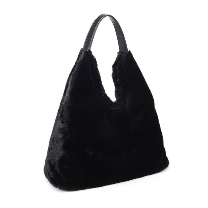 MiMi Wholesale - Wholesale Shoulder Bag - Women's - 36635 Chandler Faux Fur Hobo Bag1