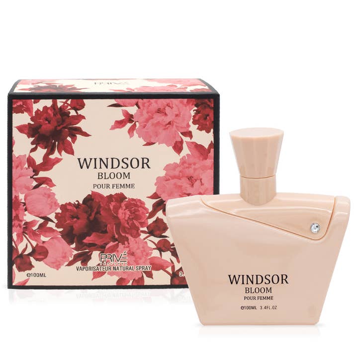 PRIVE Windsor Bloom (Pour Femme) 100ML EDP 3x PAKKE for engroshandel hos FRAGRANCE WHOLESALE LTD