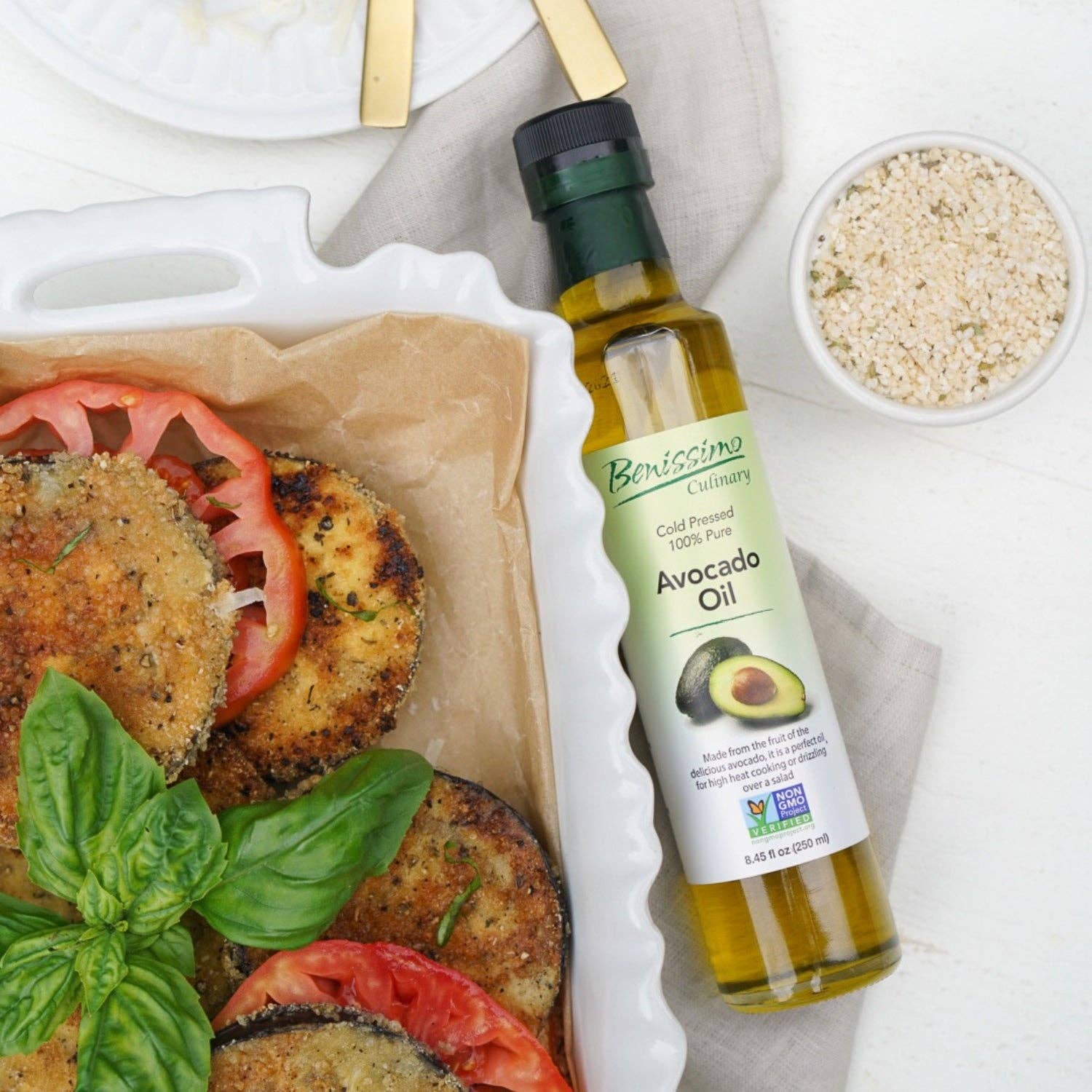 Wholesome Good - Wholesale Cooking Oil - Benissimo Non-GMO Avocado Oil 8.45 oz1