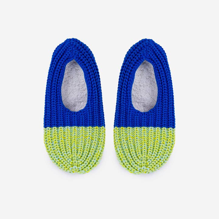 VERLOOP | knits - Wholesale Slippers - Women's - Colorblock Knit Slippers