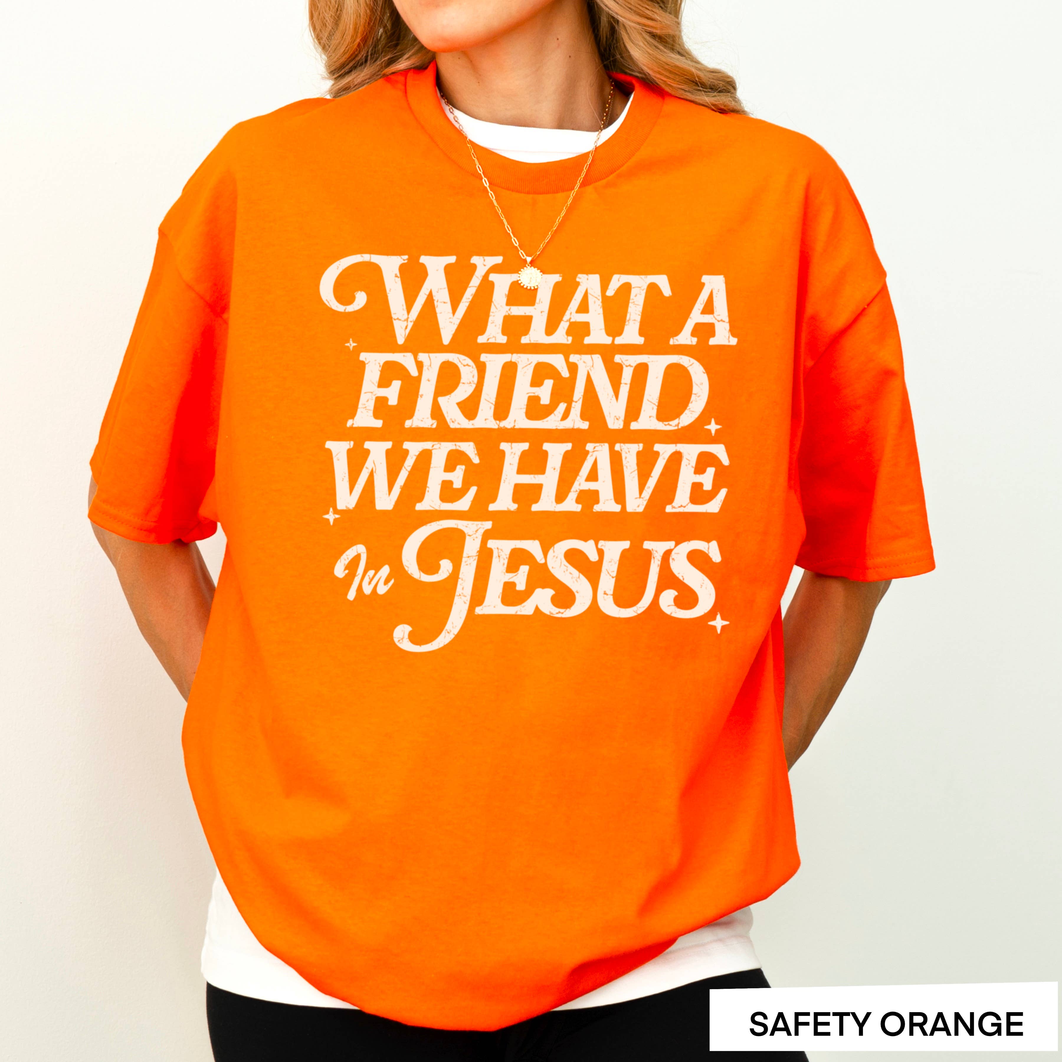 Shoppe SHC - Wholesale T-Shirt (Graphic) - Women's - What A Friend We Have In Jesus Graphic Tee |  Gildan8