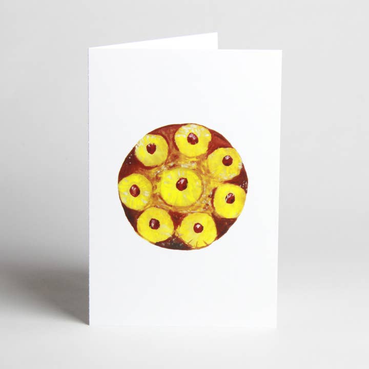 Happy Cooking Cards - Wholesale Everyday Greeting Card - Pineapple Upside Down Cake Everyday Card0