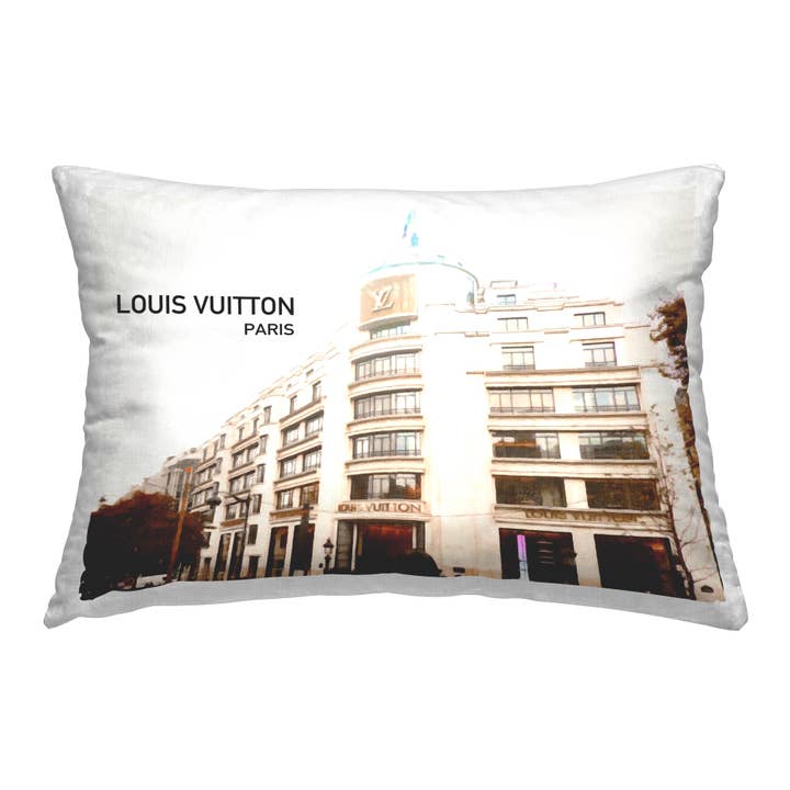 Stupell Industries - Wholesale Throw/Decorative Pillow - Designer Brand Building Printed Pillow