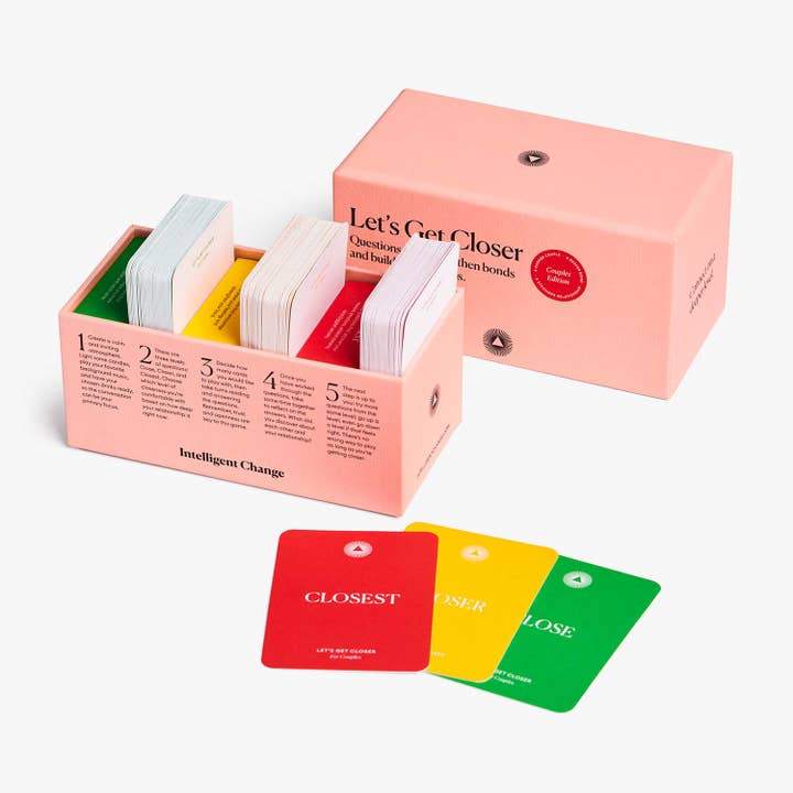 Intelligent Change - Wholesale Card Game - Get Closer Couples Edition - Relationship Question Card Game