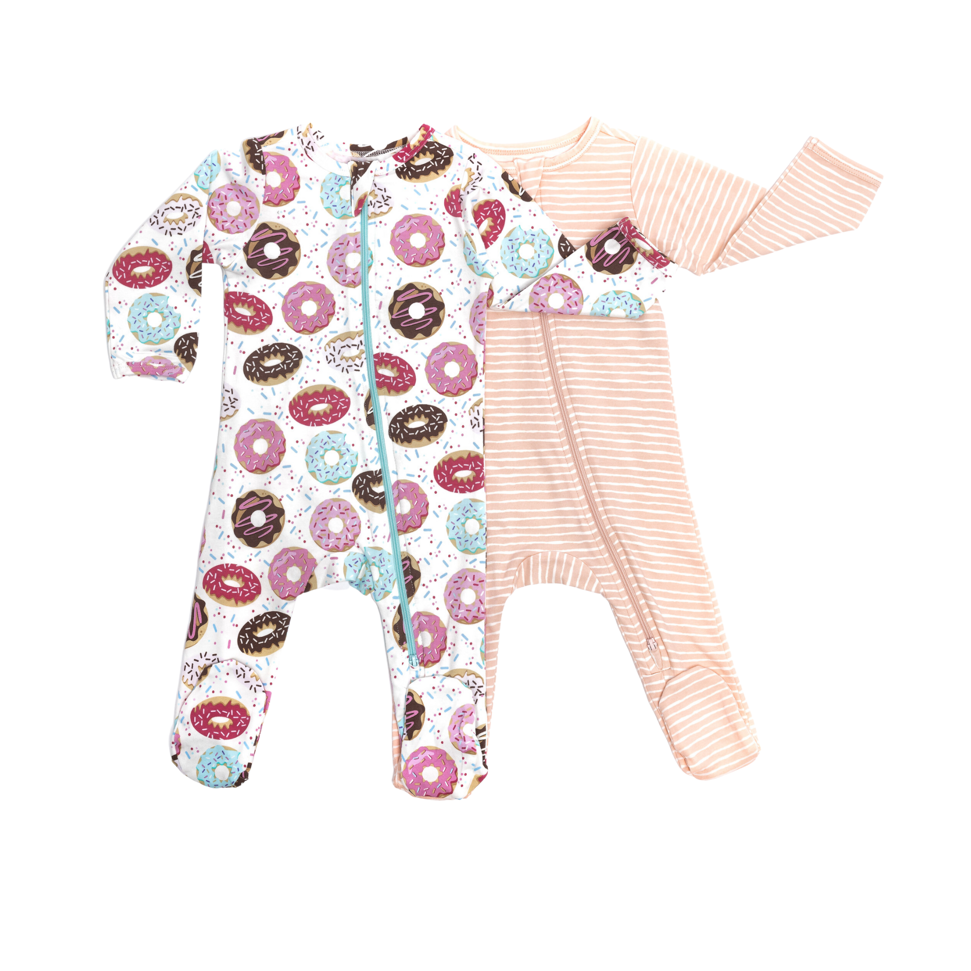 Norani Baby - Wholesale Bodysuit (Footed) - Baby - Donuts Organic Footed Onesie4