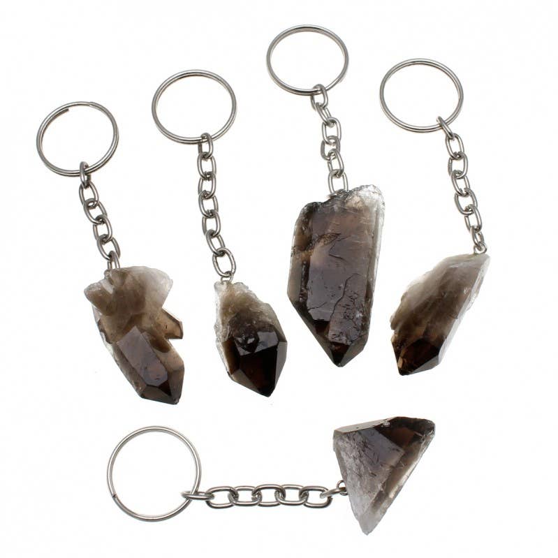 UniArt - Wholesale Keychain - Unisex - Raw Quartz Keychain0