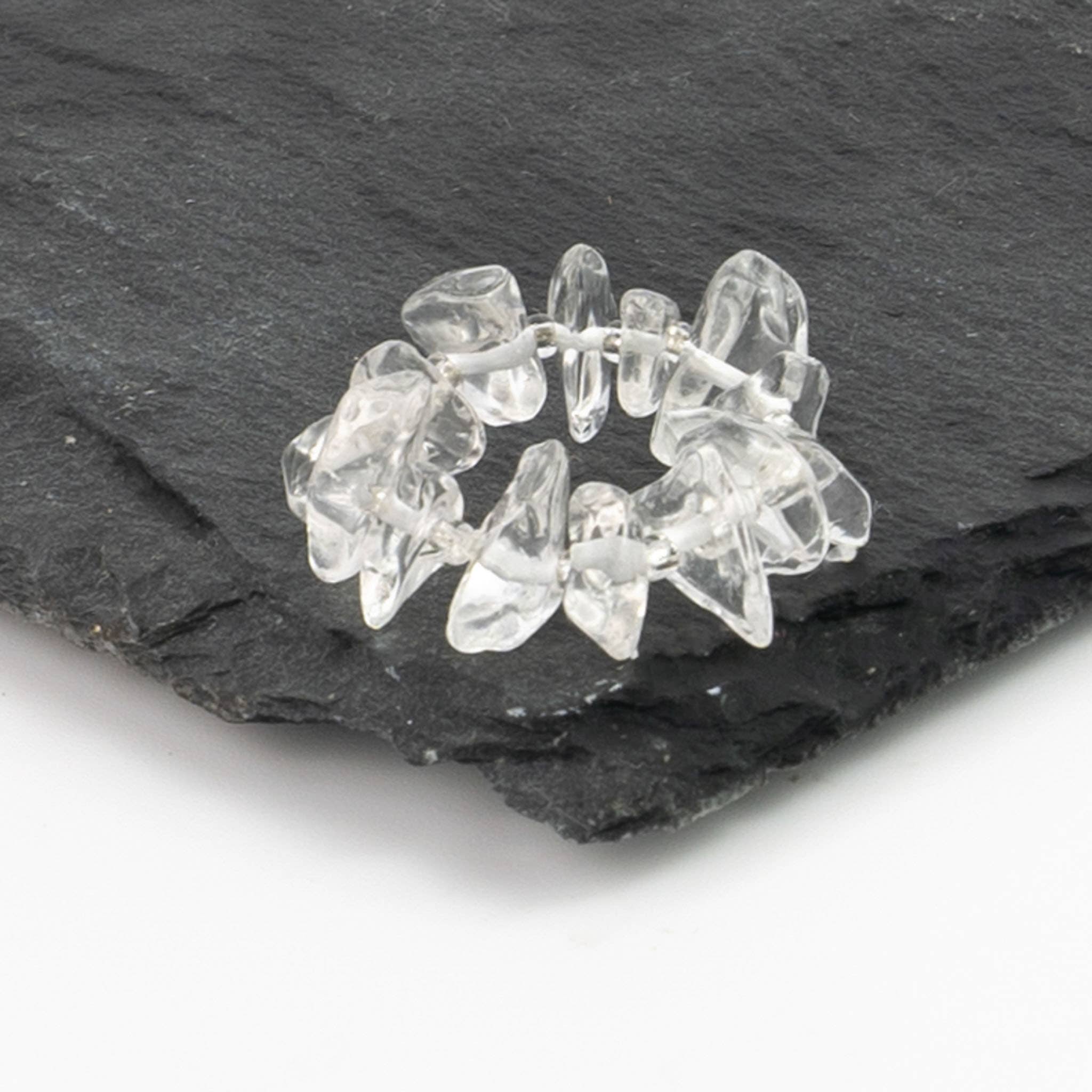 Pineapple Island - Wholesale Band/stacked ring - Gemstone Stretchy Elasticated Ring3