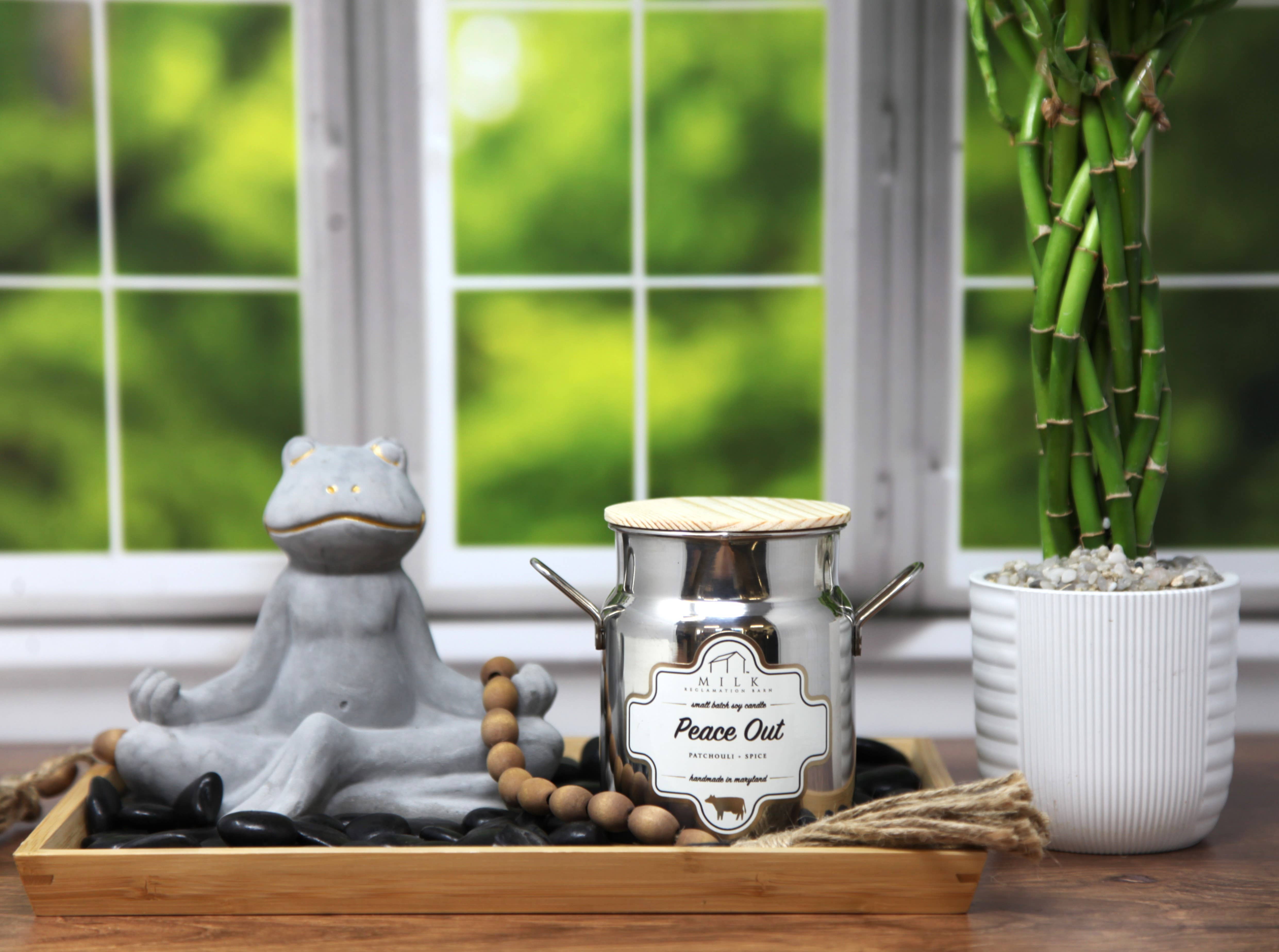 Milk Reclamation Barn - Wholesale Jar/Filled Candle - Stainless Milk Churn Candle - 12.5 oz50