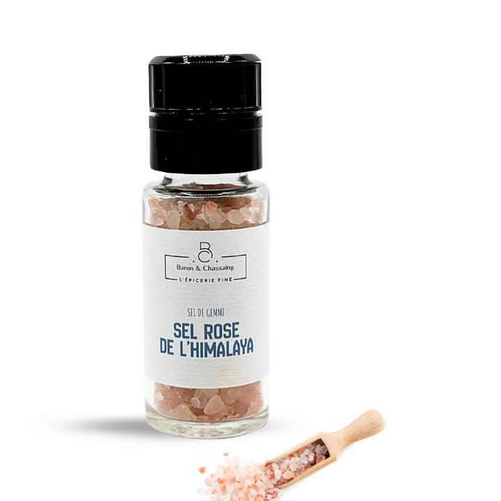 Himalayan Pink Salt 120g – Grinder for wholesale by Baron & Chassaing