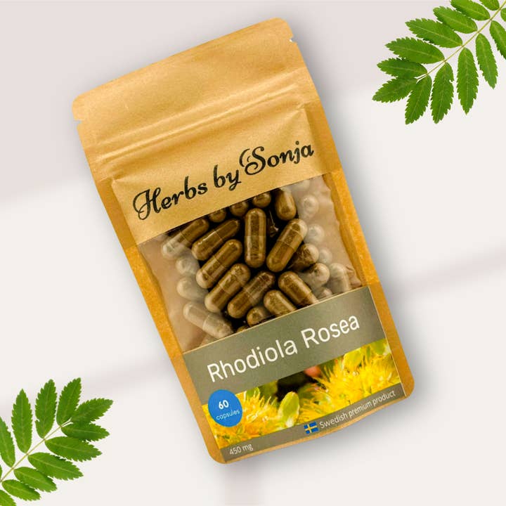 Rose Root 450mg – Wholesale Energy, Focus & Stress Relief for wholesale by Herbs By Sonja - Natural health supplements