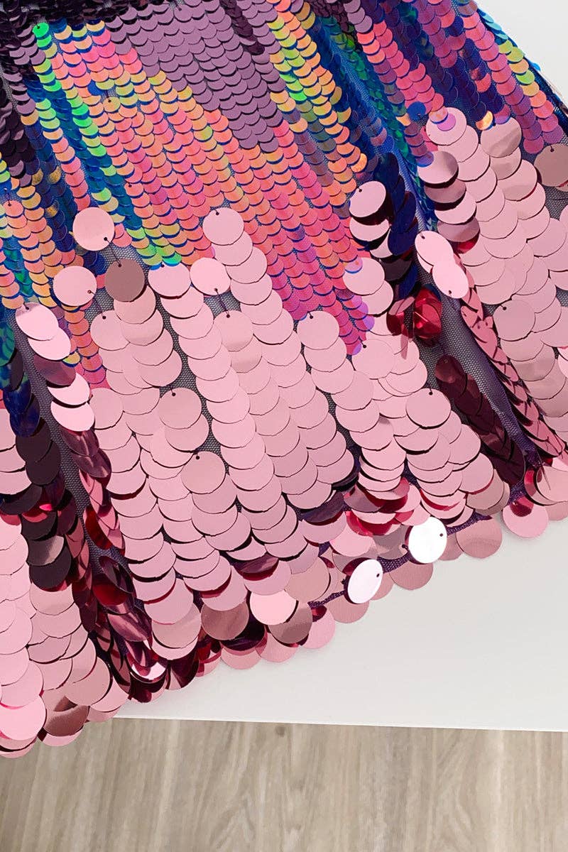 Mccolin - Wholesale Skirt - Women's - Sequin Night-Out Mini Skirt9