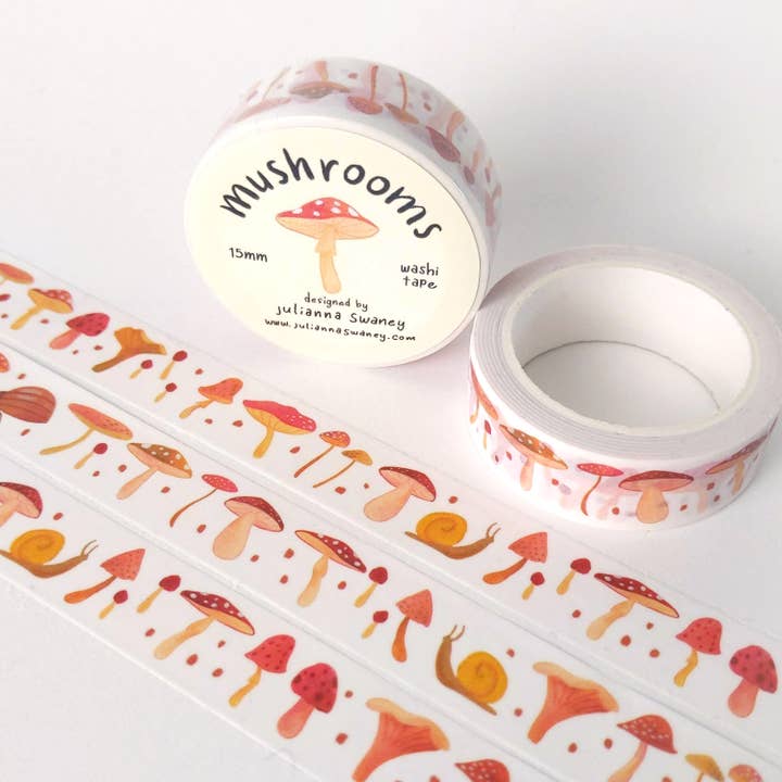 Mushrooms Washi Tape and other Purchase Wholesale washi tape. Free Returns & Net 60 Terms on Faire trending on Faire.