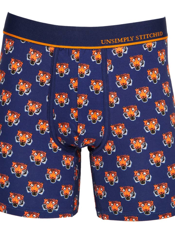 Tigers Boxer Brief for wholesale by Unsimply Stitched