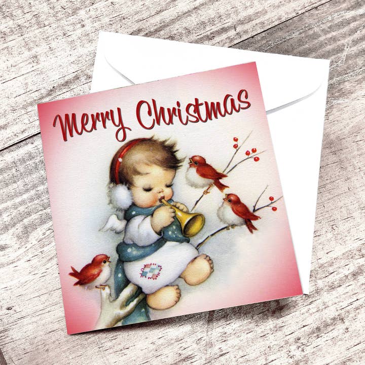 Yesterday's Best - Wholesale Christmas Card - Merry Christmas Mini Card0