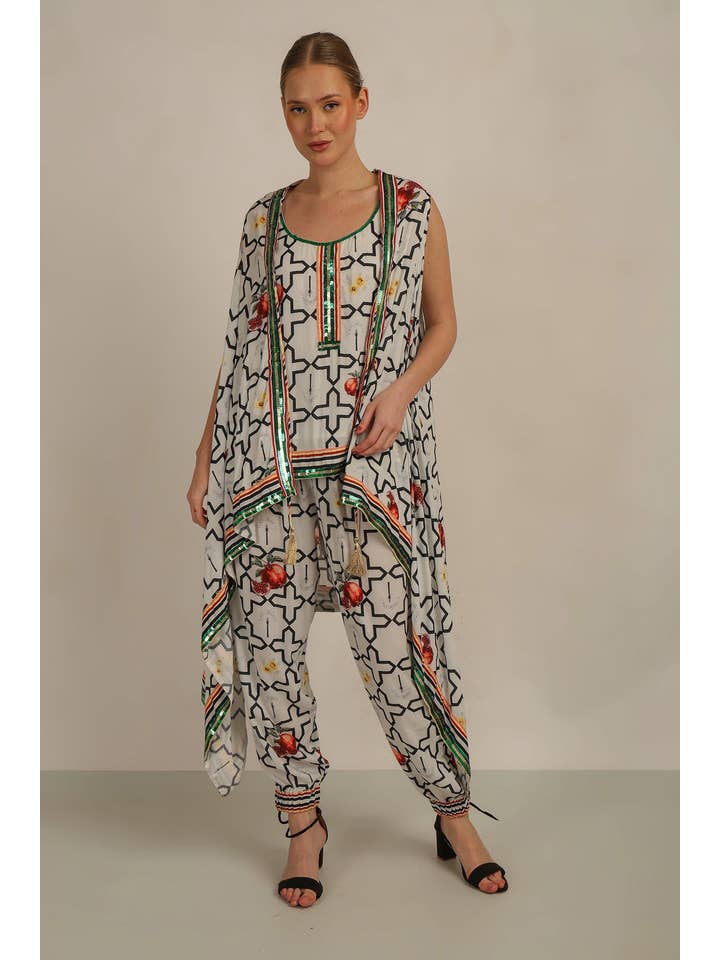 Anannasa Lifestyle - Wholesale Outerwear Vest - Women’s - MARRAKESH VEST2