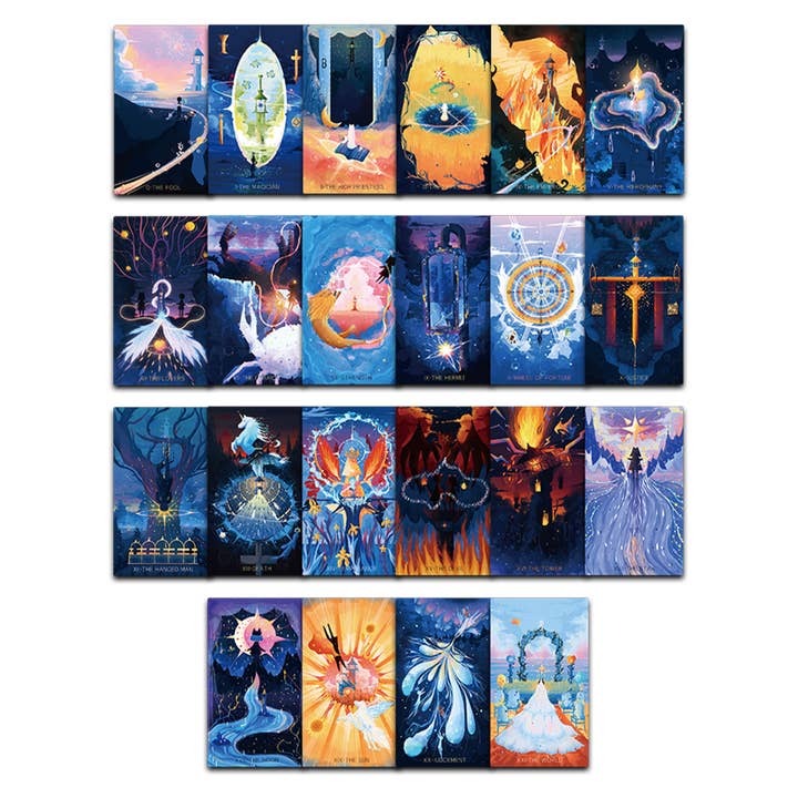 Vermilion Collection - Wholesale Tarot Cards - Beacon Tarot4