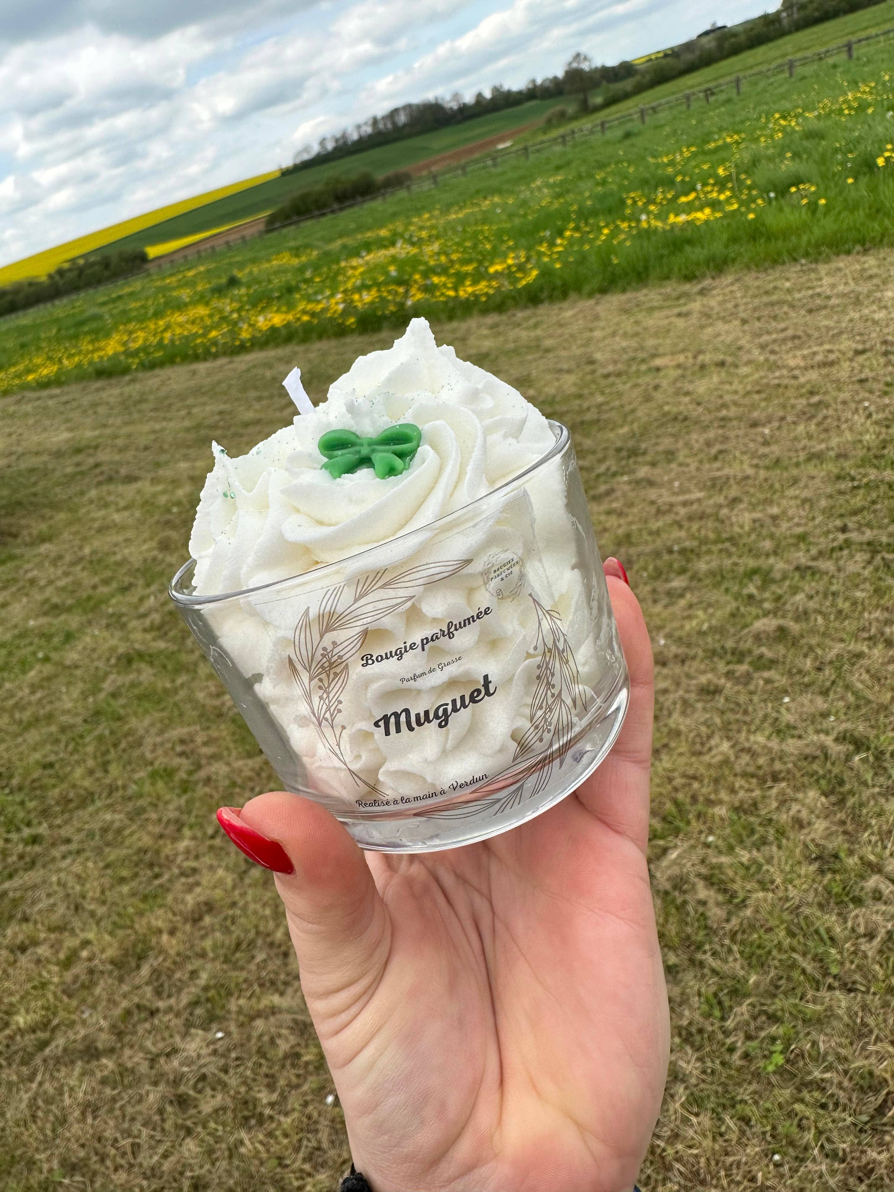 Mes bougies parfumées & cie - Wholesale Jar/Filled Candle - Scented Chantilly Candle1