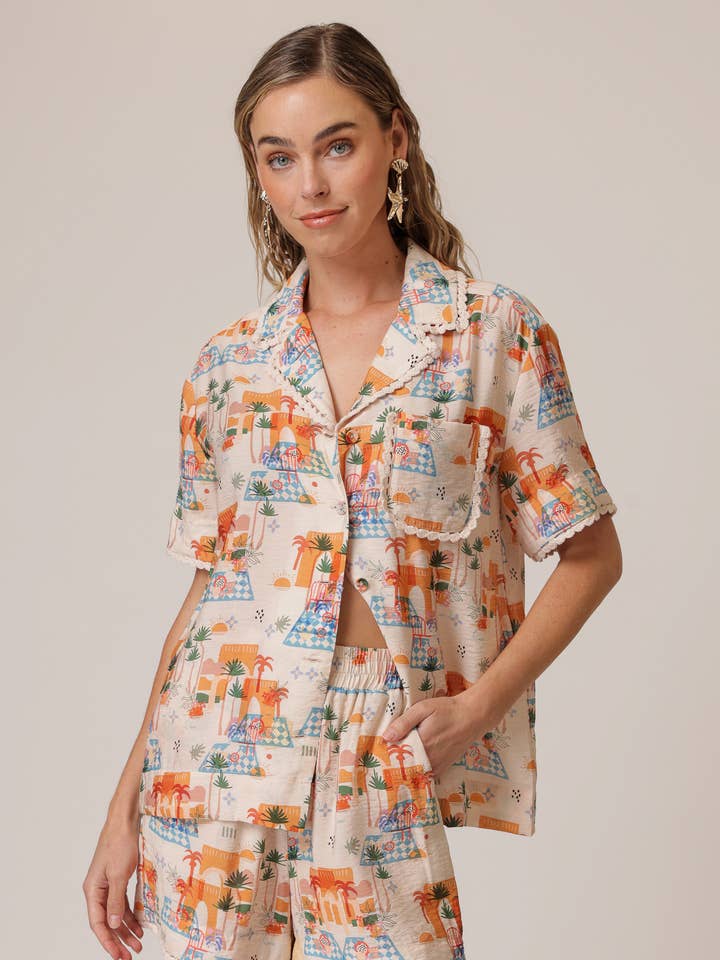 PAYTON SHIRT for wholesale by Line & Dot