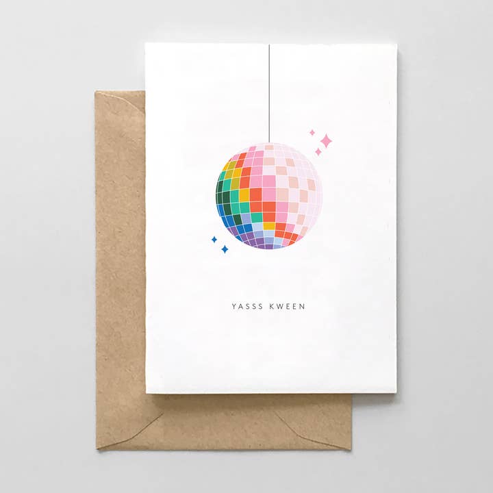 Reine Yass ! Boule Disco pour la vente par Spaghetti & Meatballs