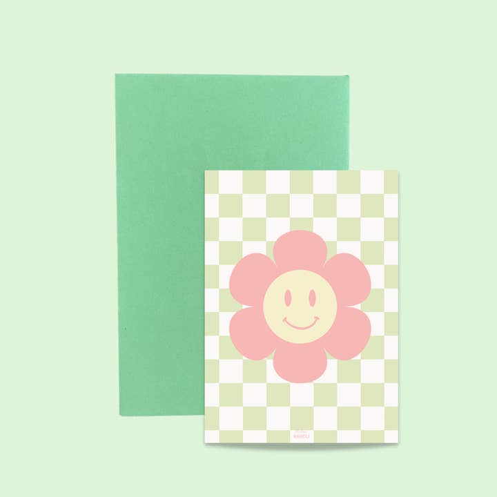 Carta fiore a scacchi per la vendita all'ingrosso da parte di Atelier Naholi