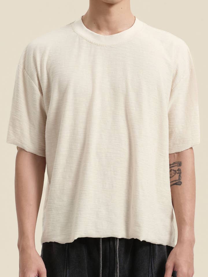 Staple Slub Tee for wholesale by Foreign Resource