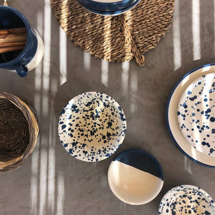 LOLIVA - Wholesale Decorative plate/dish/bowl - Mini Bowl diam. 9 cm - Splasshed Line1