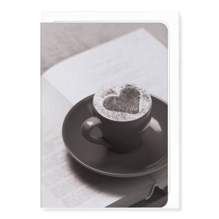 LOVE FOR COFFEE: Photo Greeting Card for wholesale by Ezen Trade