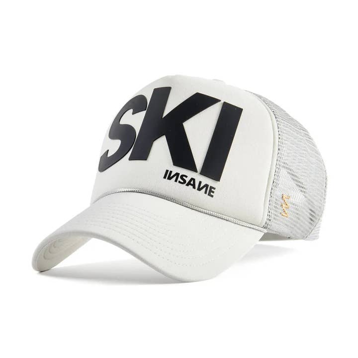 GORRA SKI TRUCKER LIGHT GREY & BLACK BRICK para venta al por mayor de INSANE