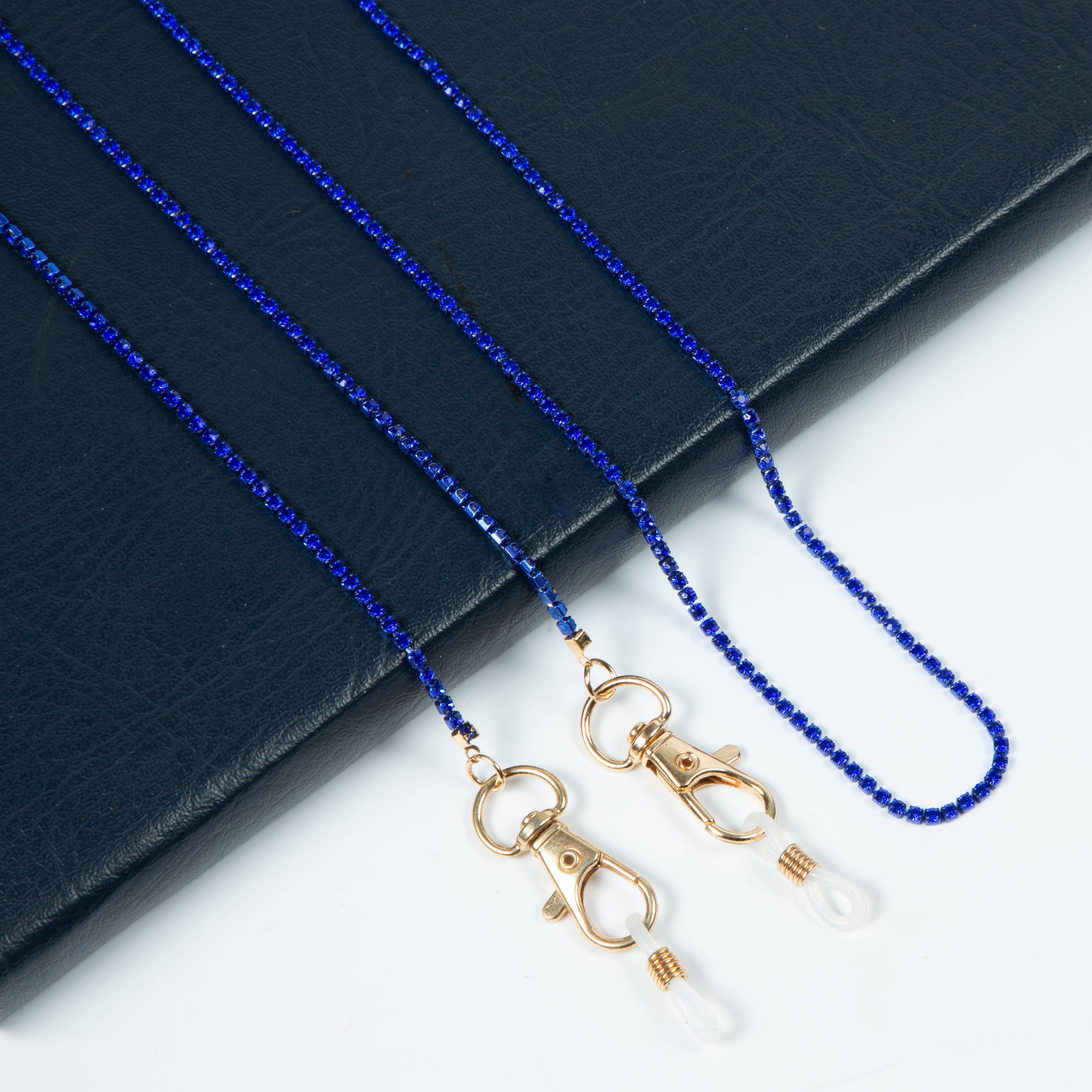 Ole - Wholesale Hoesjes voor (zonne)brillen - Dames - Brillenhouder met Strass N253813