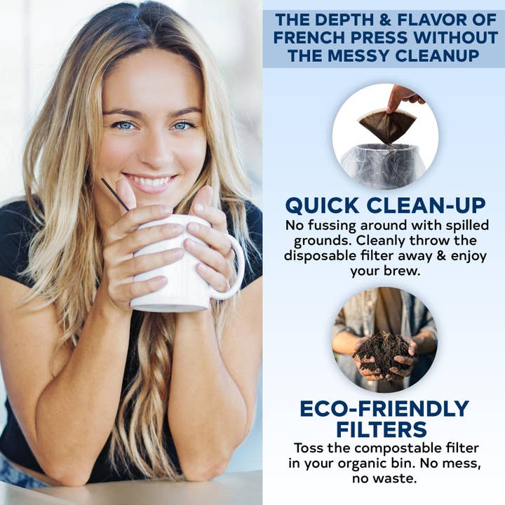 Sable Brew - Wholesale Pour Over & Dripper - Clever Coffee Dripper and Filters, Large 18 oz (Clear)5