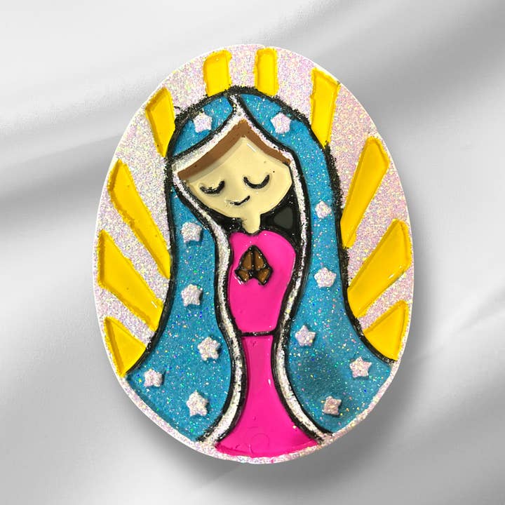 Mary Car Freshie for wholesale by Cup Culture