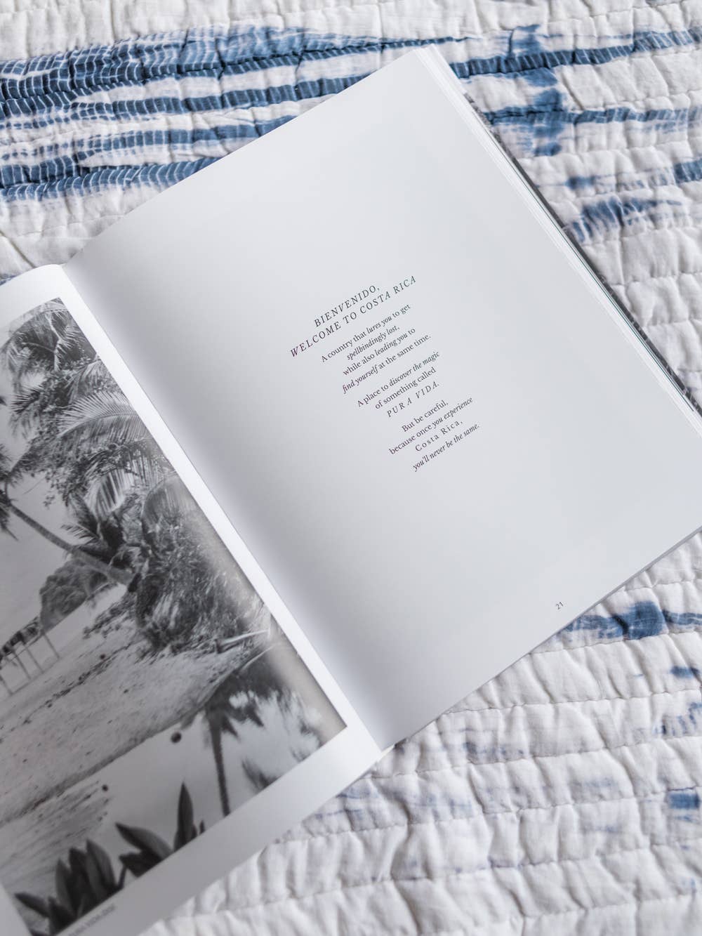 The Sunset Shop - Wholesale Display Book - Costa Rica Coffee Table Book - SLICE OF PURA VIDA-DISE20