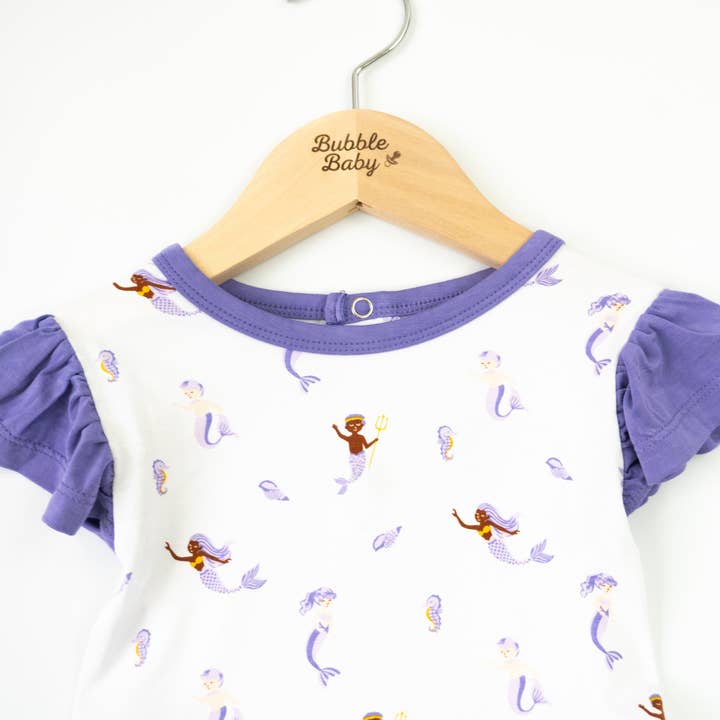 Bubble Baby - Wholesale Dress - Baby - Mermaid | Flutter Bodysuit Dress2