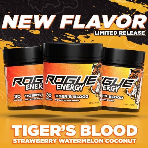 Rogue Energy – Großhandel Sport-/Energydrink – Tigerblut (Energie)1