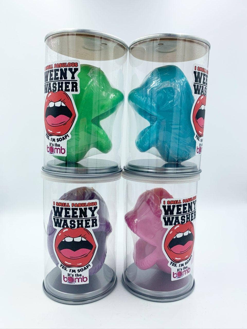 It's the BOMB® - Wholesale Gag Gift/Novelty Gift - 12 Weenie 'Weeny Washer' Soaps Mouth in a Cute Pop Gift Cans7