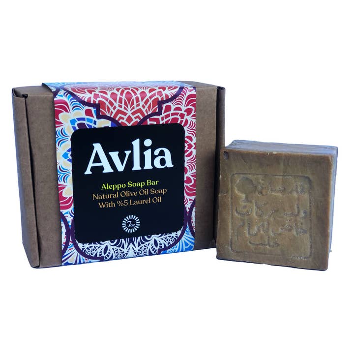 Avlia Home - Wholesale Bar Soap - Aleppo Soap Bar – 5% Laurel Oil | For Organic & Gift Shops1