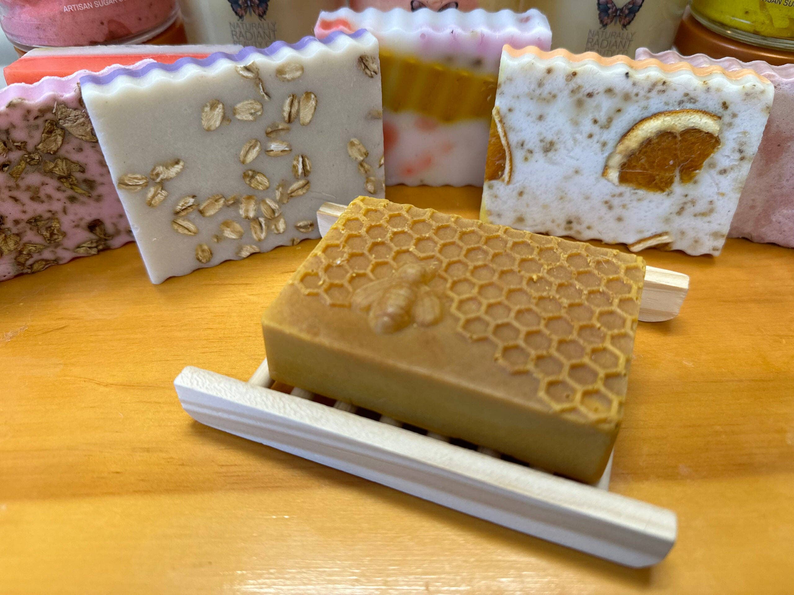 Naturally Radiant Beauty - Wholesale Bath Soap Dish - Natural Wood Soap Holder2