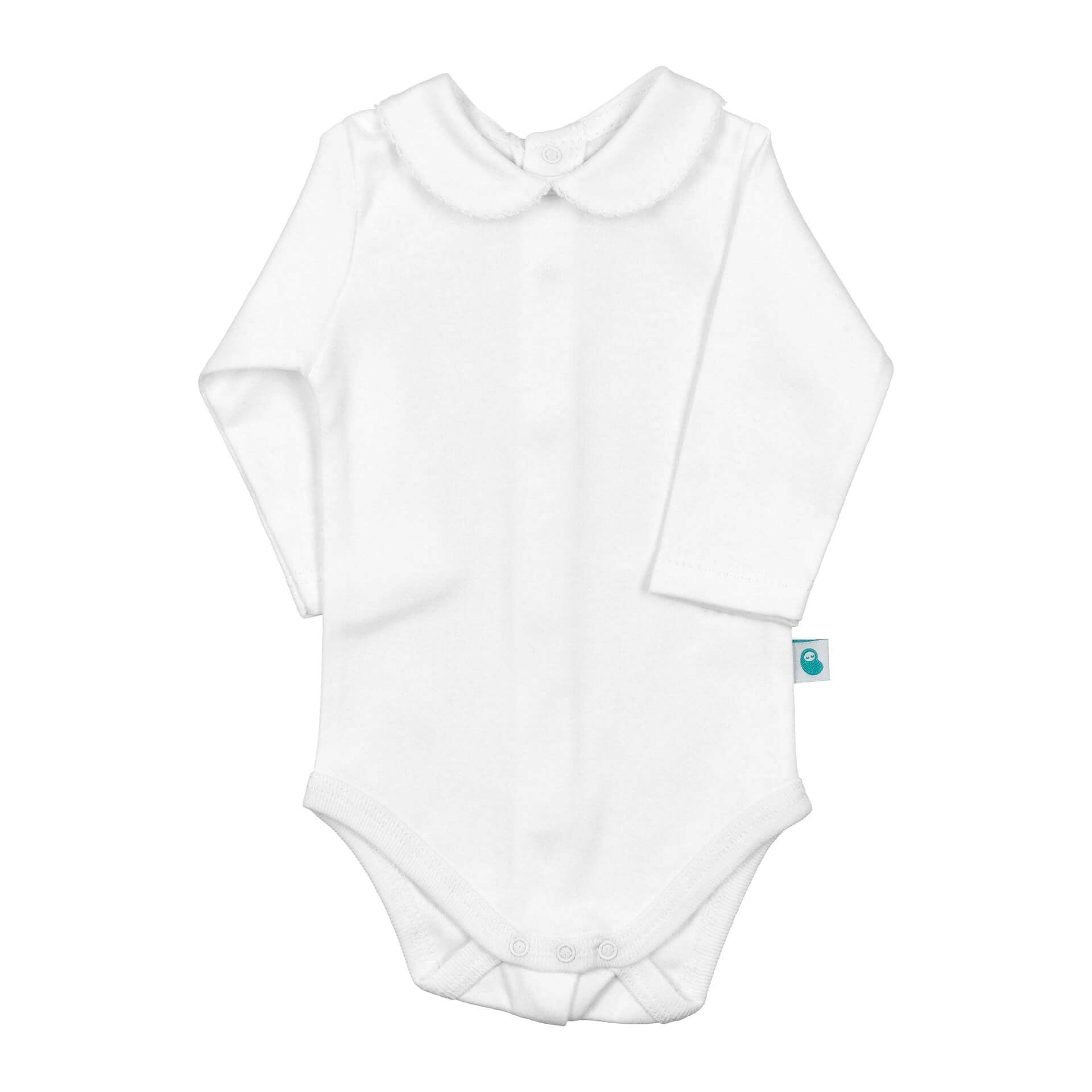 Bean Baby Clothes - Wholesale Bodysuit (Non-Footed) - Baby - Cotton Baby Bodysuit Onesie with Peter Pan Collar9