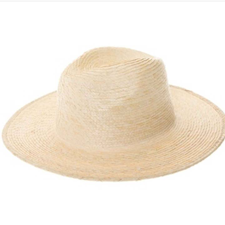 Bella Betty - Wholesale Straw hat – women's - Summer fedora in natural palm leaf straw (Copy)13
