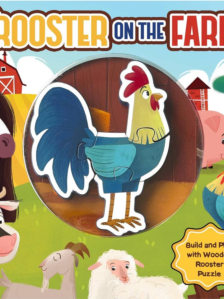 Rooster on the Farm for wholesale by Little Hippo Books