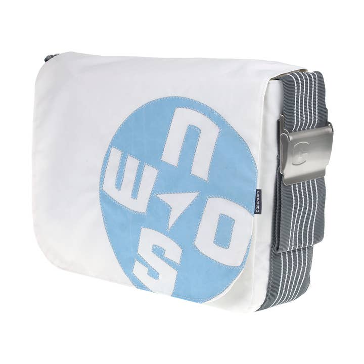 BAG L, Canvas Collection, grau, weiß für den Großhandel von Canvasco GmbH