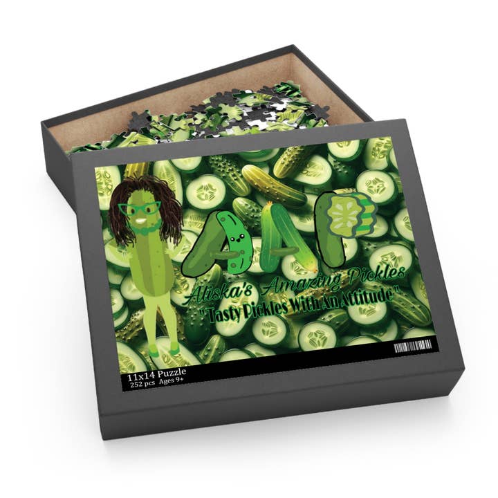 Gioco di Puzzle, Amanti dei Sottaceti per i Sottaceti Straordinari di Aliska - Regalo Divertente, Gioco di Puzzle, Attività Familiare, Hobby Rilassante, Rompicapo, Unico per la vendita all'ingrosso da parte di Aliska's Amazing Pickles
