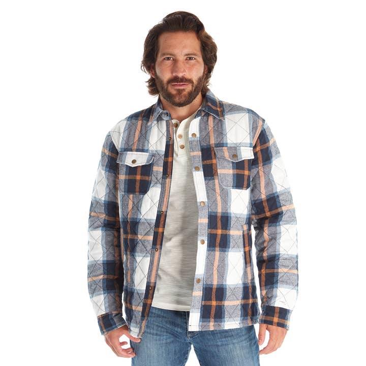 PX - Wholesale Jacket - Men's - Noel Quilted Flannel Jacket