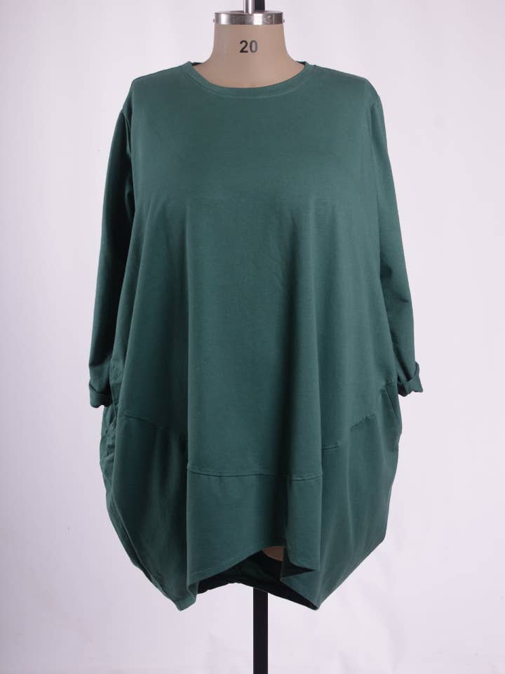 Oversized Cocoon Tunic - 10517 for wholesale by Jeld Wholesale